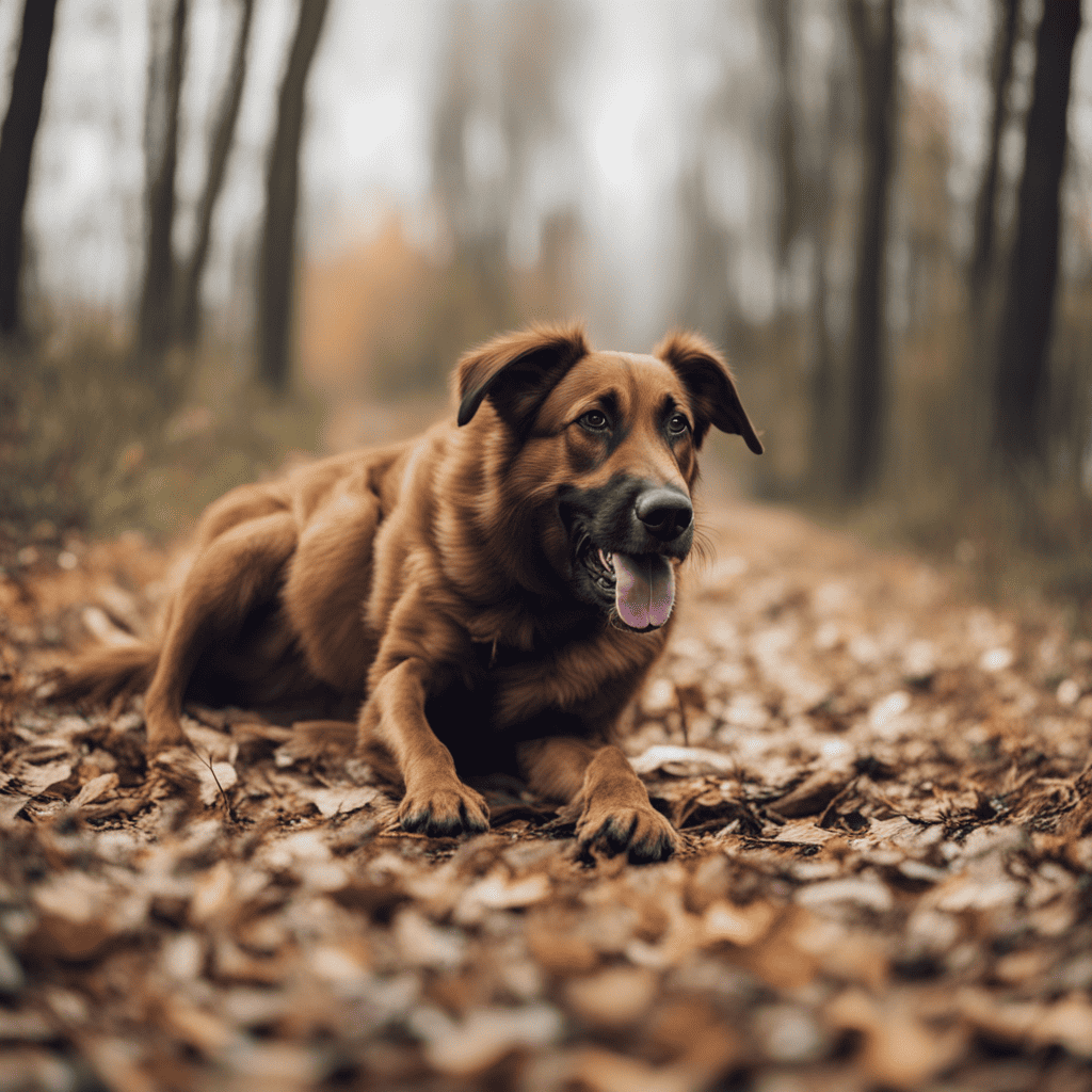 dog fall without getting hurt